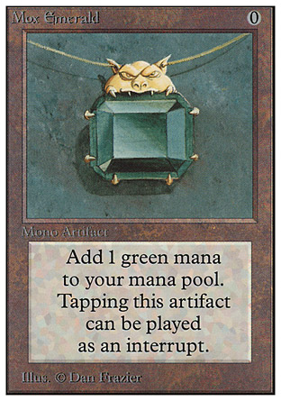 Mox Emerald фото цена описание